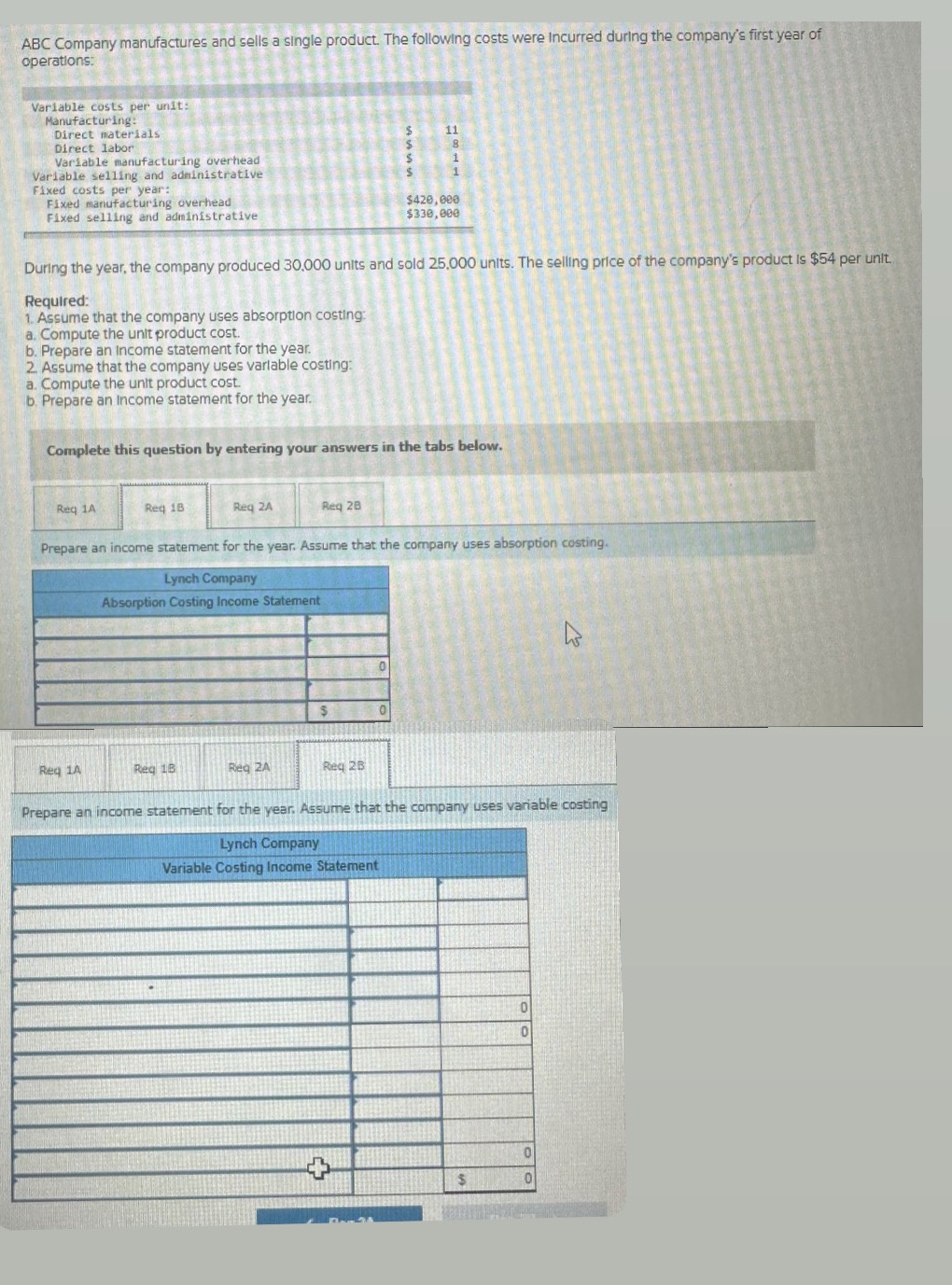 Hi pls help me. I need help with all steps. 1A and