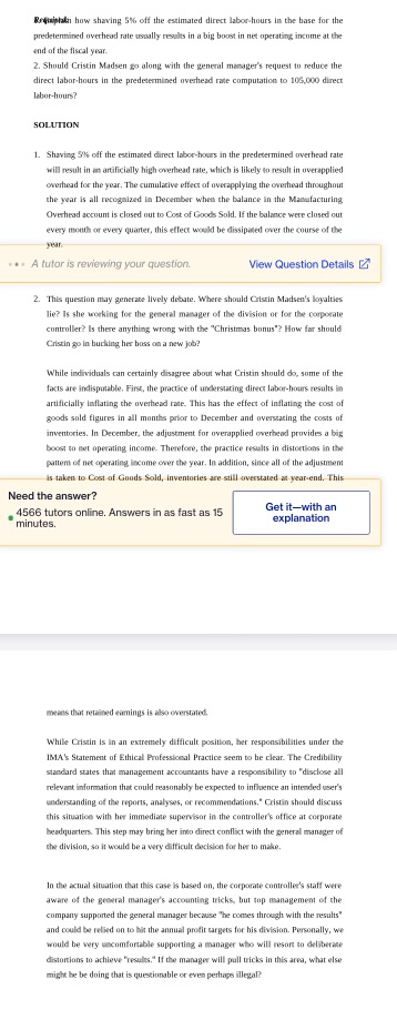 Please explain this case study Beamplain how shaving 5% off the estimated