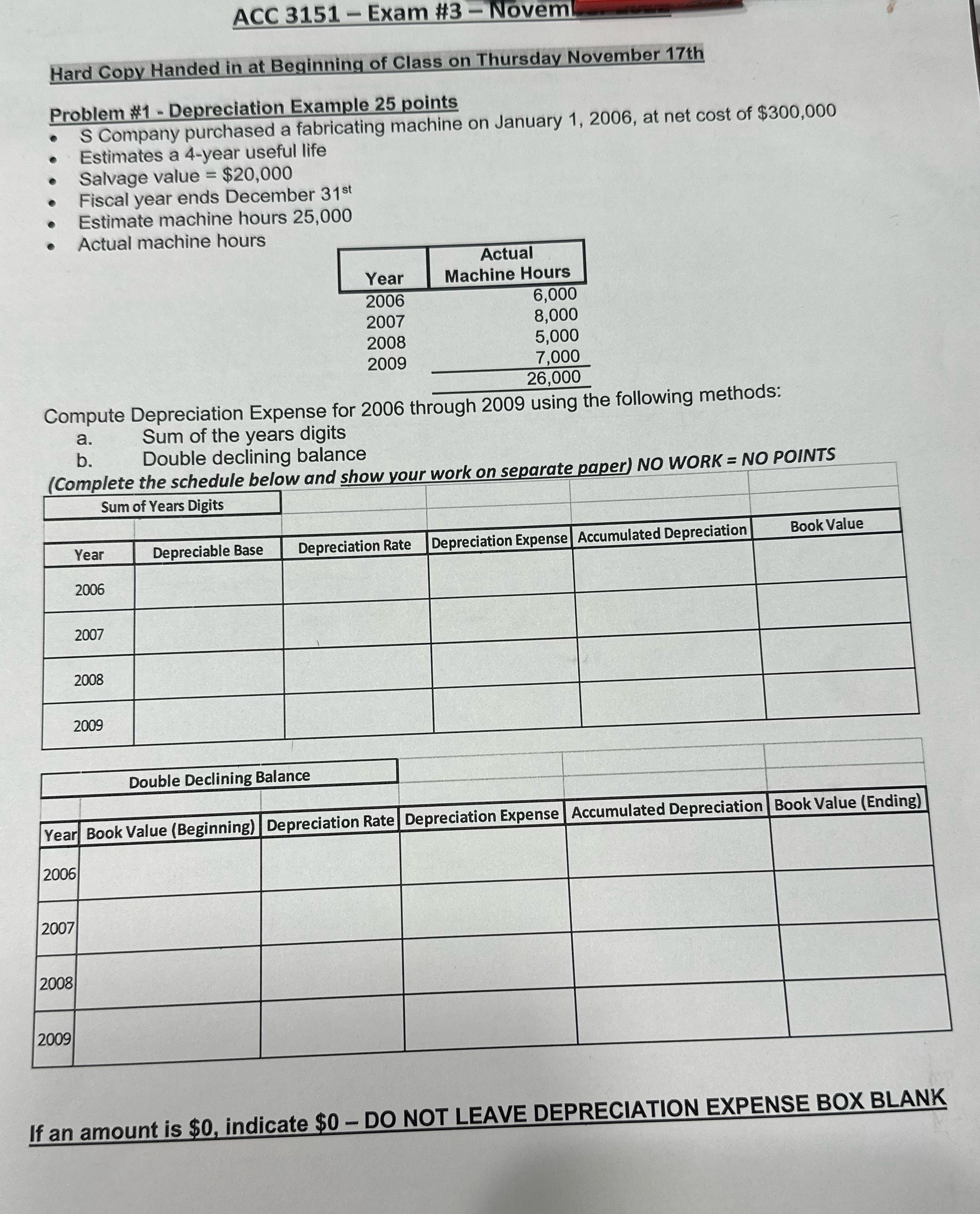 Plz solve the problem and types each answer instead of writing. And