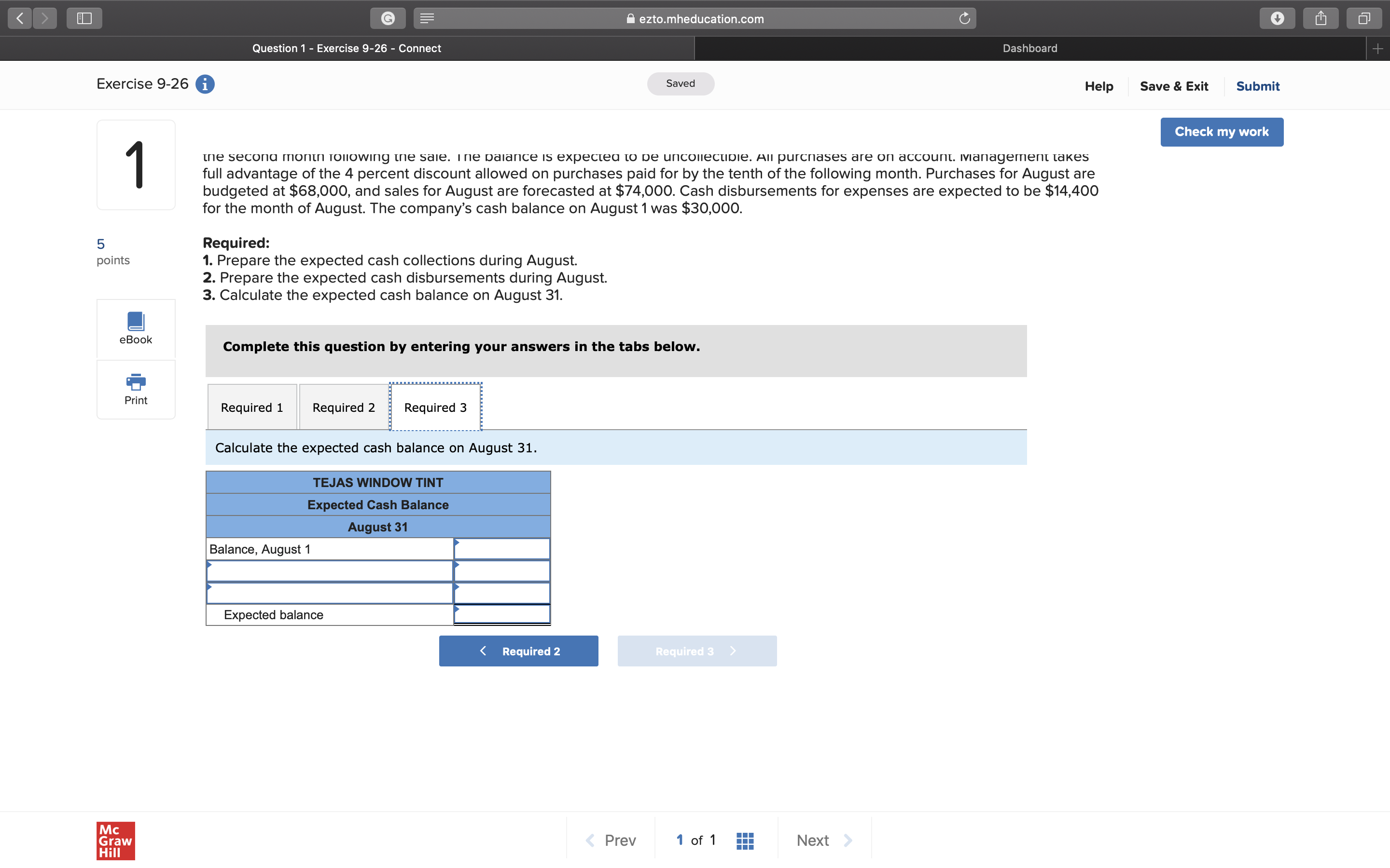 74,000 36,000 July 87, 000 54, 000 Collections from customers are normally