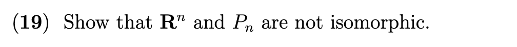 for some 6 E S} is a subspace of W. (9) Are