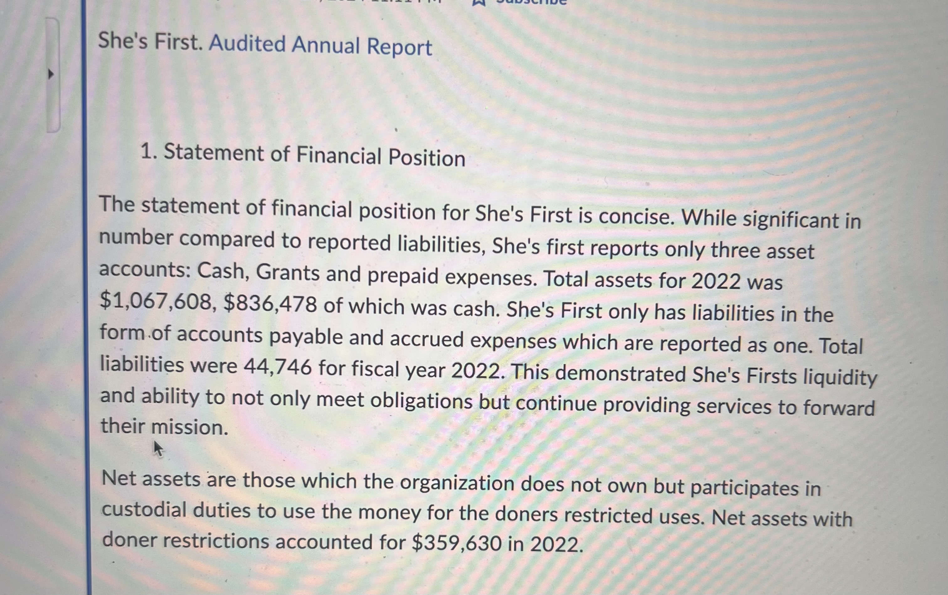 give explanation why you agree with the articles below? ( there is