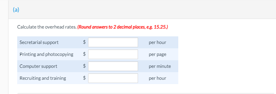 tax returns for corporations and individuals. Having identied its activity cost pools