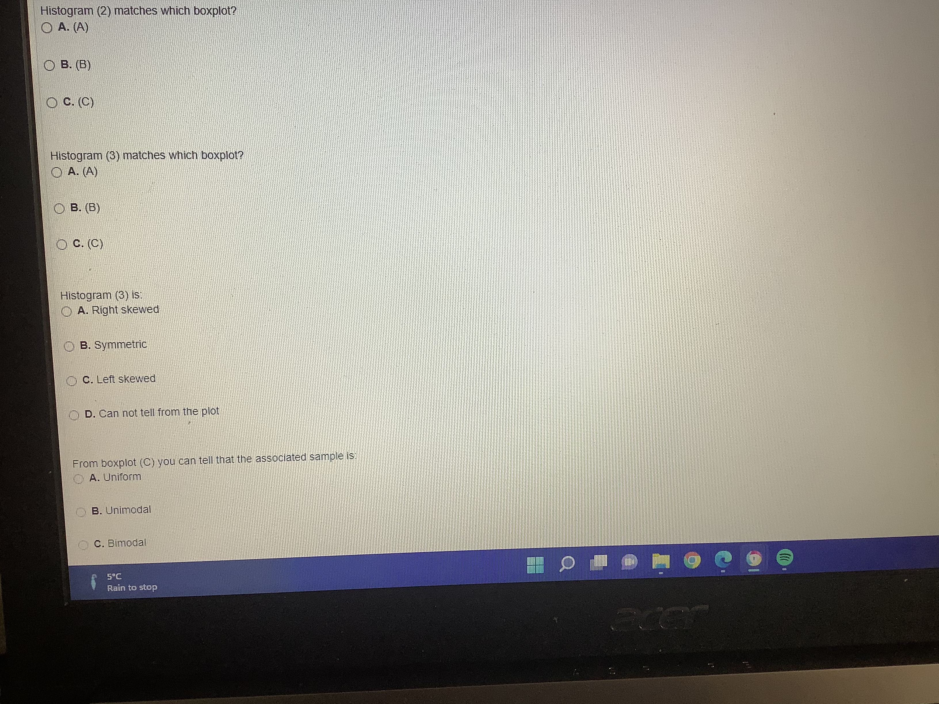 Divide the city into 20 neighbourhoods, randomly sample 8 neighbourhoods, and then