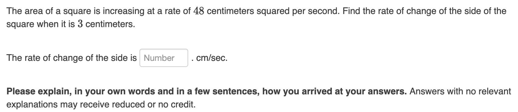 Please help solve and show and explain answer thank you The area