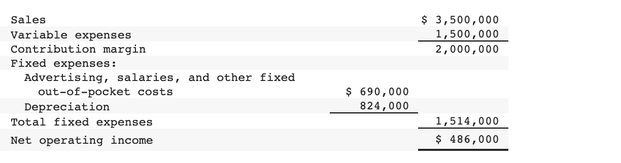Exercise 14-9 (Algo) Net Present Value Analysis and Simple Rate of Return