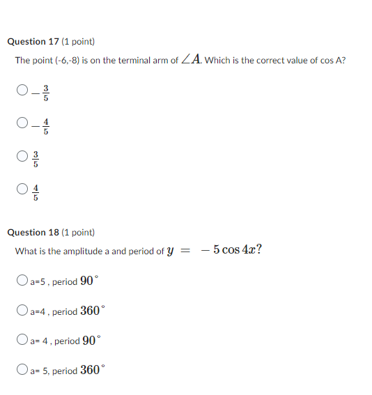 some steps)\fQuestion 5 (1 point) Evaluate f(x) = 7 -9x for f(-3)