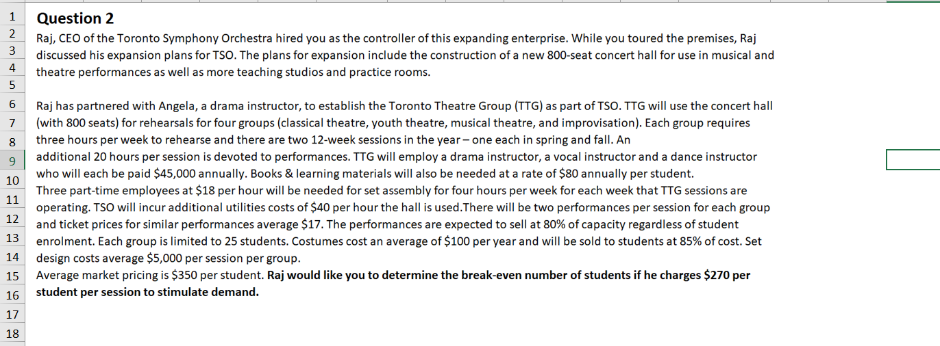 1 W N Peter Production Ltd. Had the following account balances for