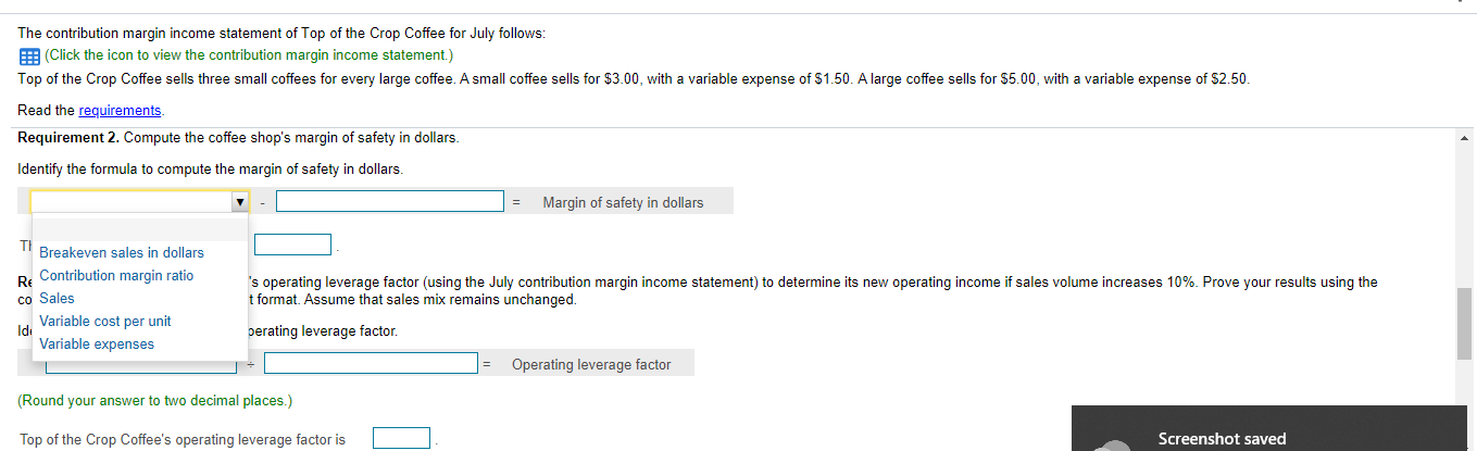 sold S 59,000 7 Marketing expense 9,000 General and administrative expense 4.000