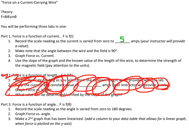 ( length 8.4 cm ) Experiment 1 - Part 1 in Answer