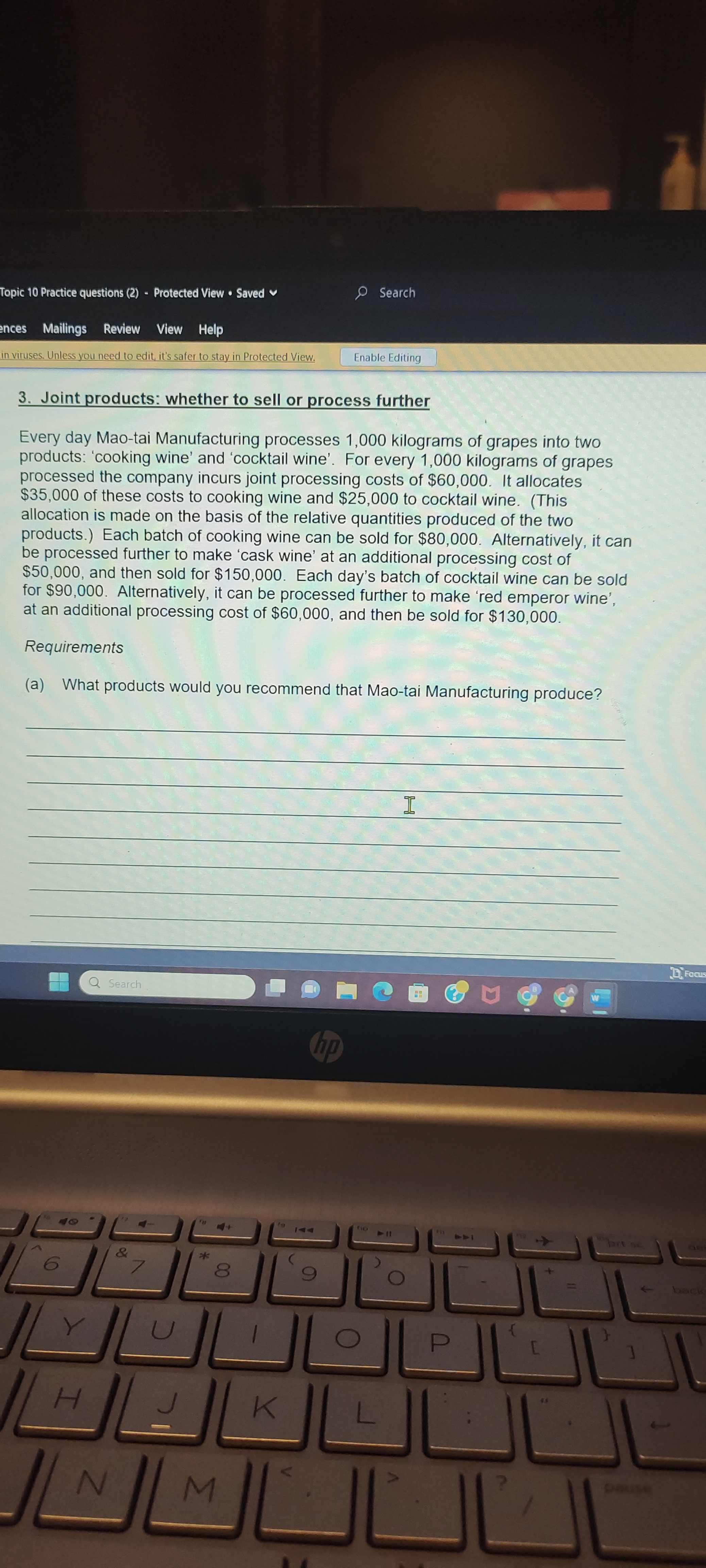  opit 10 Practice questions (2) - Protected View - Saved v