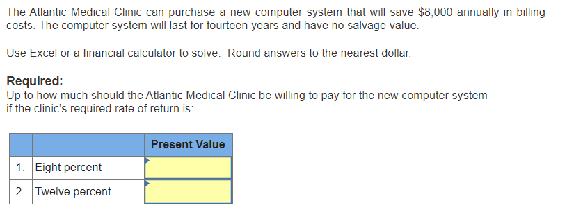 Could i get some help on this problem please? The Atlantic Medical