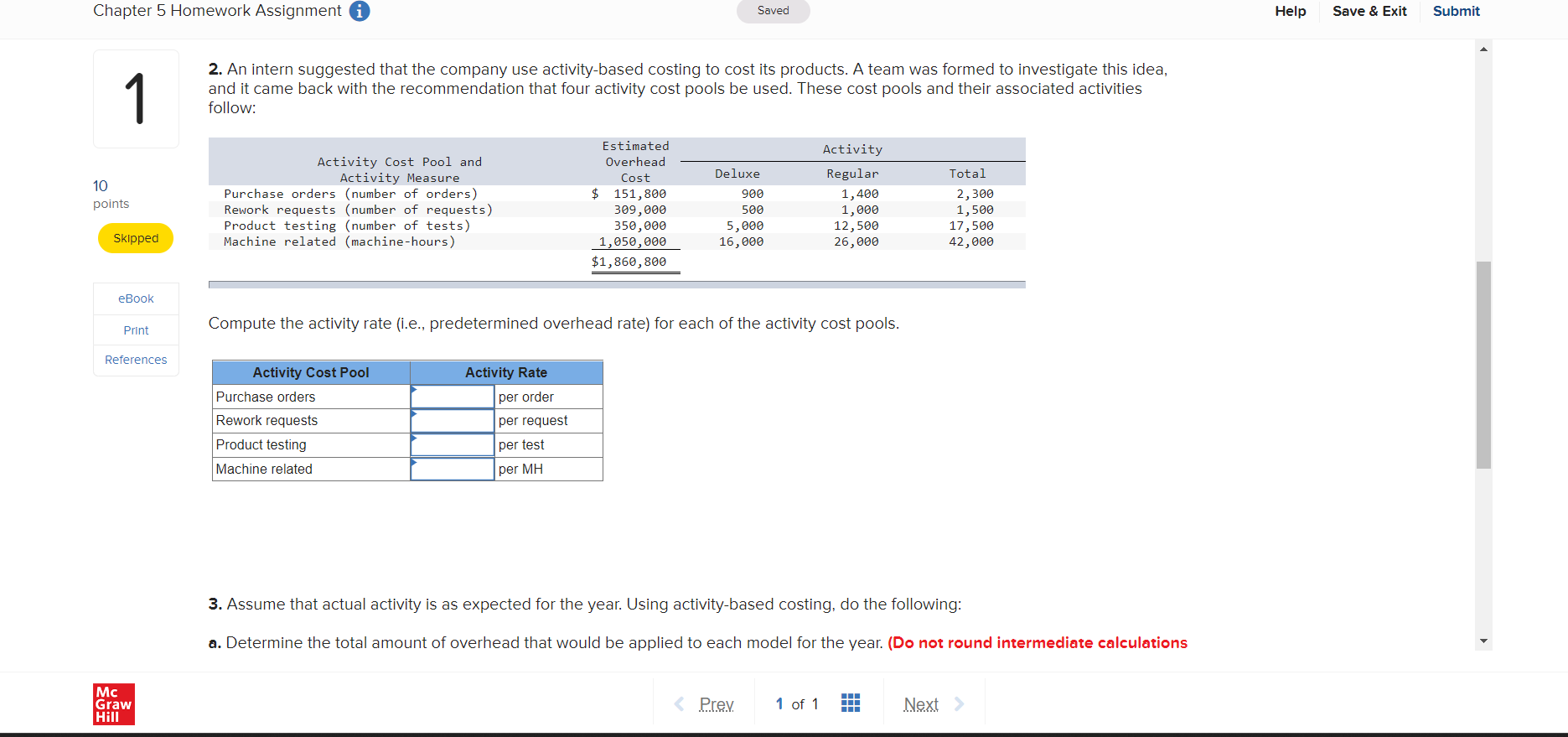 years: the deluxe model was introduced several years ago to capture a