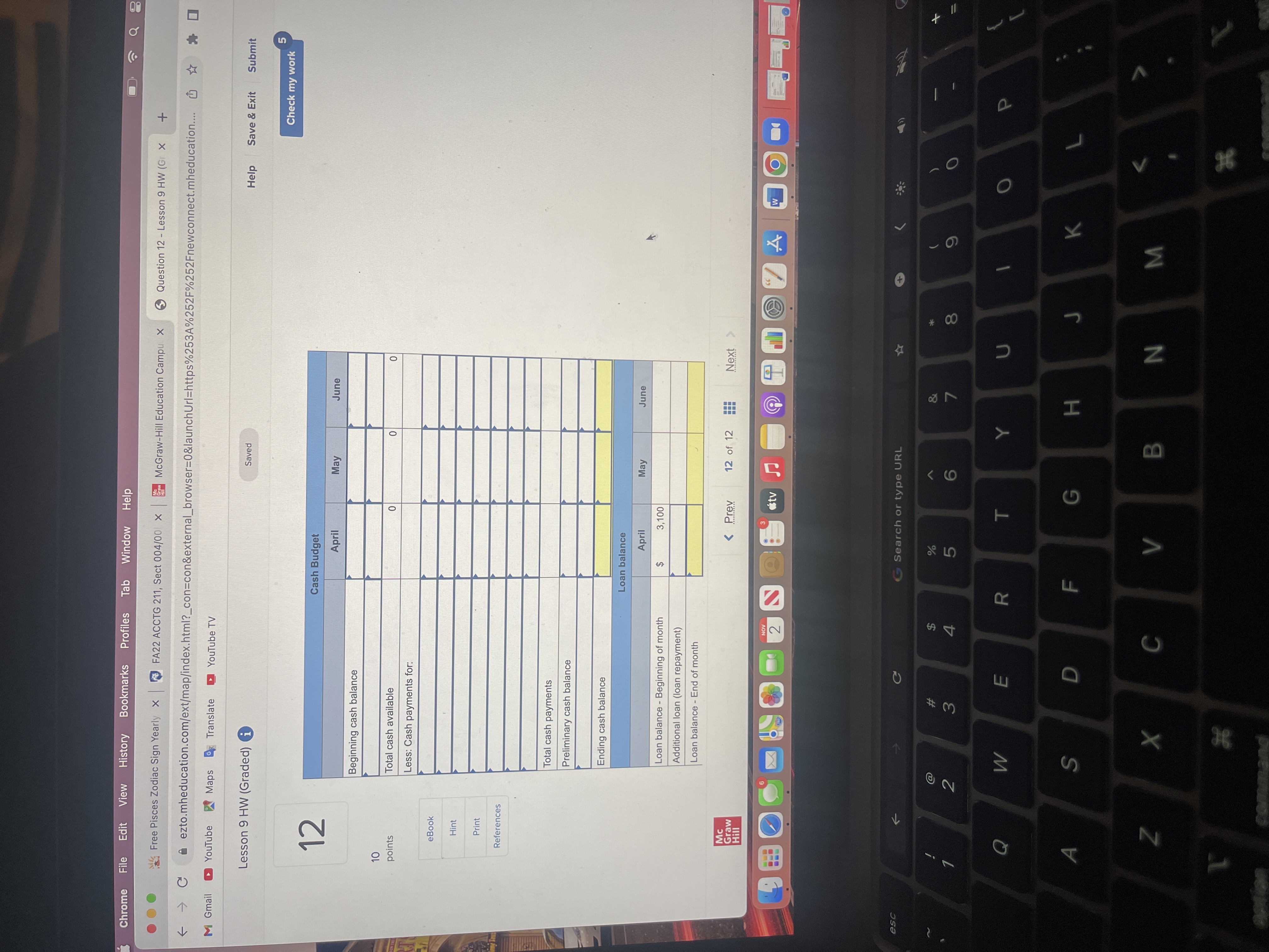 7 9 8 Wed Nov 2 Free Pisces Zodiac Sign Yearly X