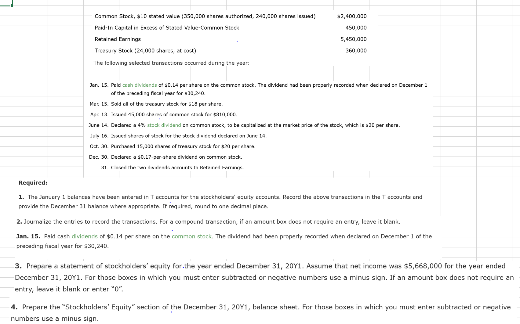 Any help would be appreciated. Common Stock, $10 stated value (350,000 shares
