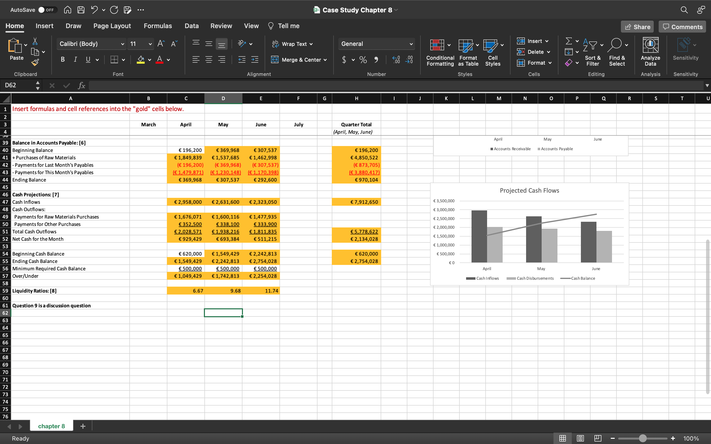 Draw Page Layout Formulas Data Review View Tell me Share Comments Calibri
