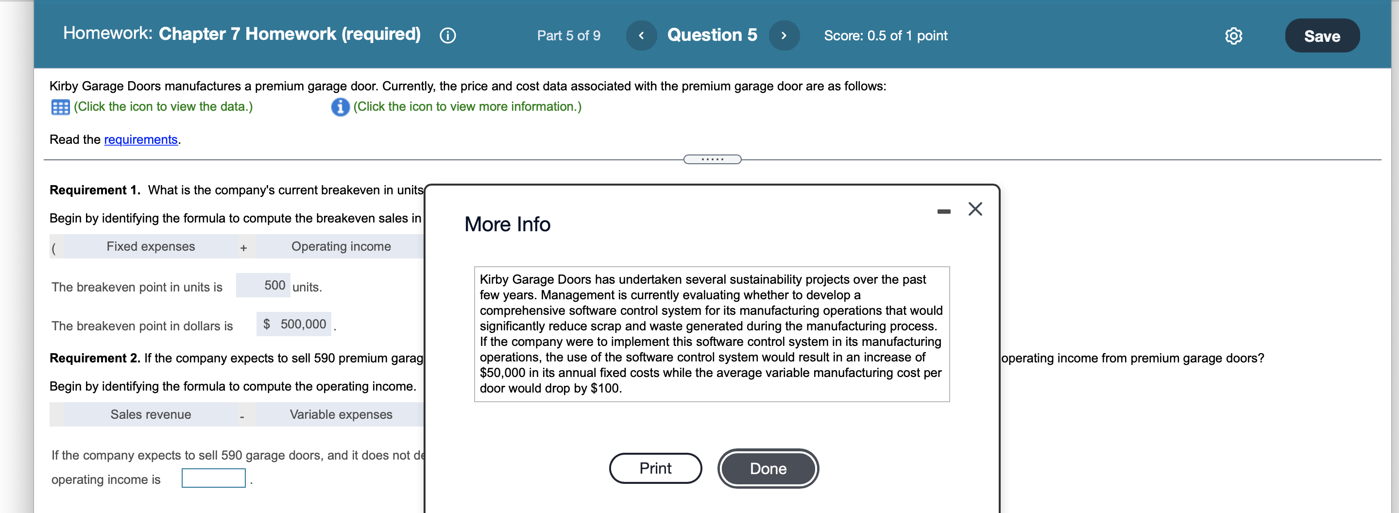 point lrby Garage Doors manufactures a premium garage door. Currently, the price