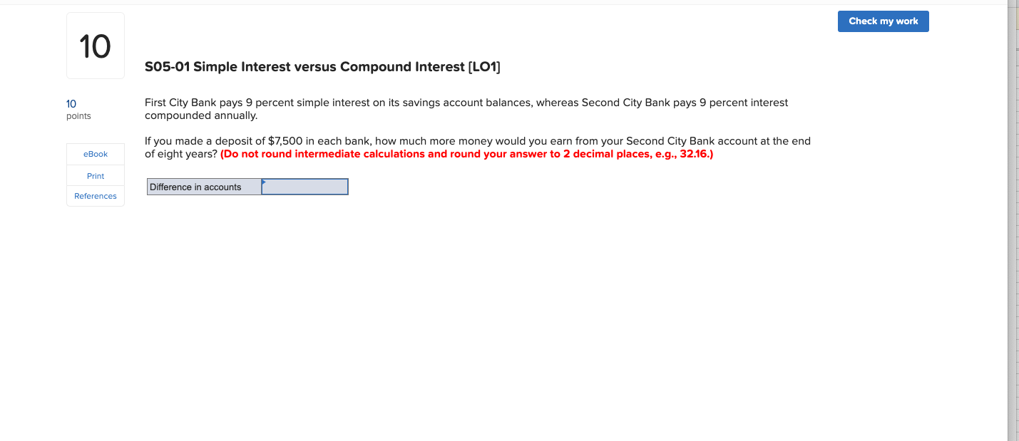 is 6 percent, what is the value of the investment? (Do not