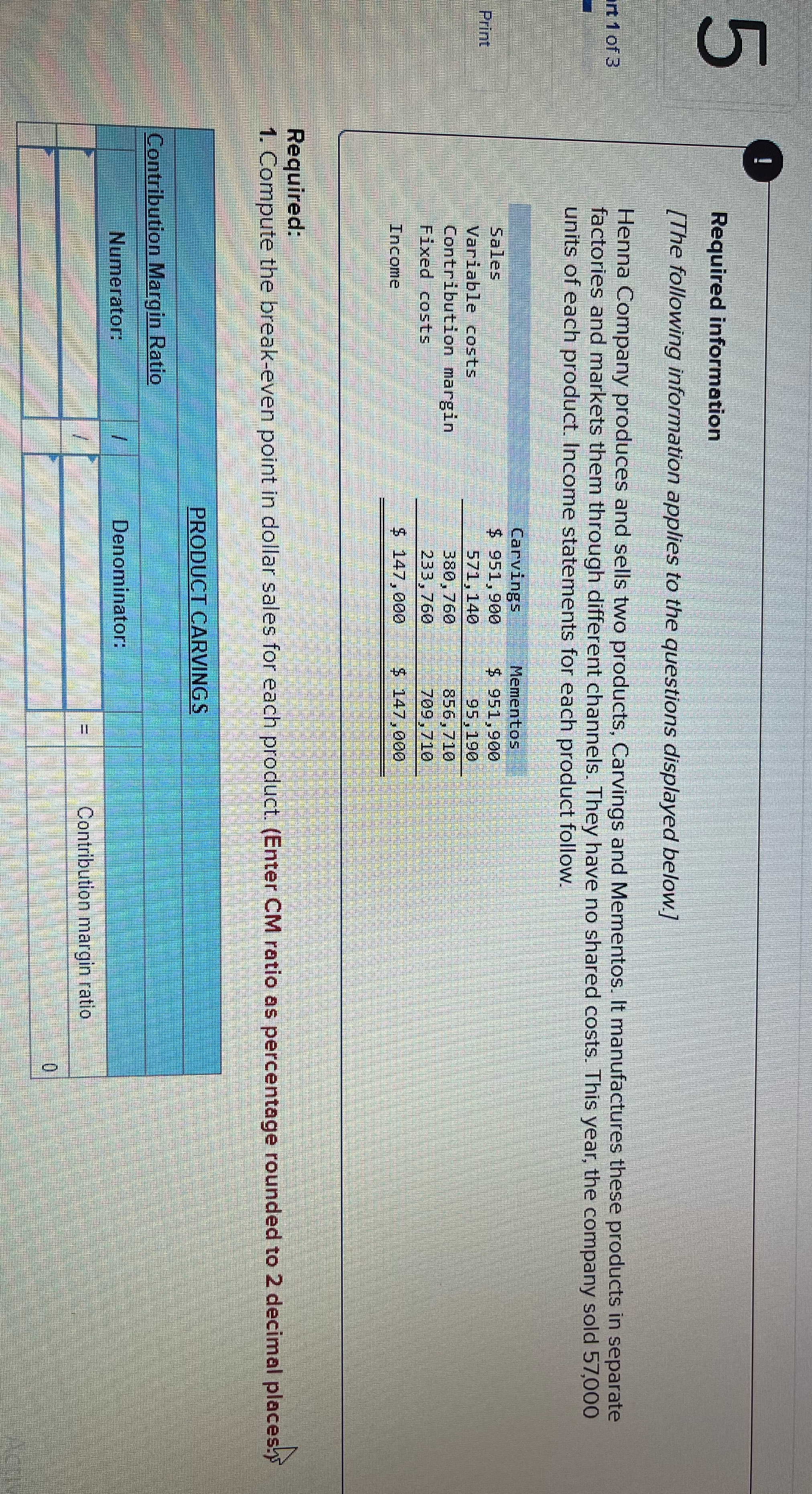 I need help with the chart for both products please. Product carvings