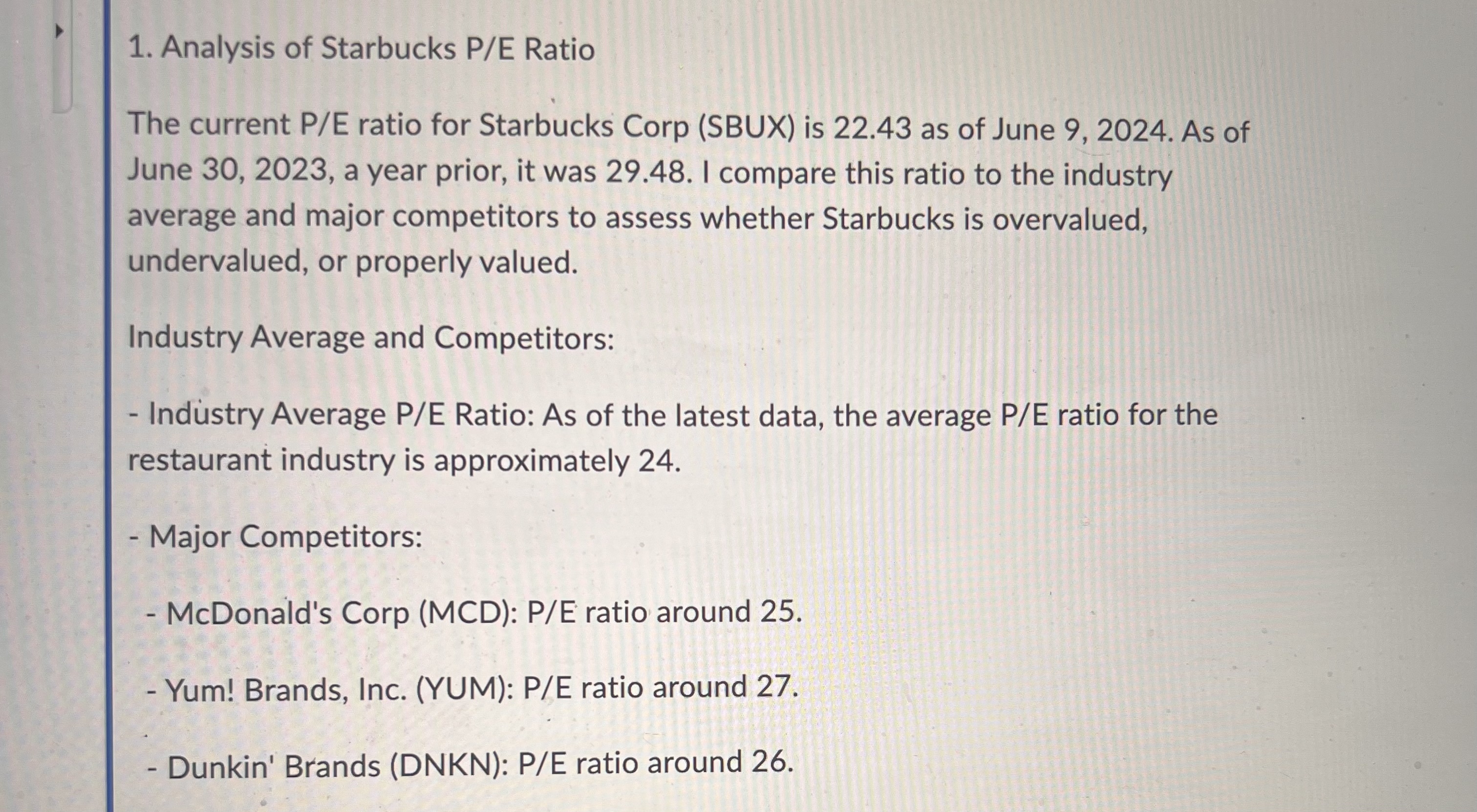 look through the responses of classmates and Compare your conclusion based on