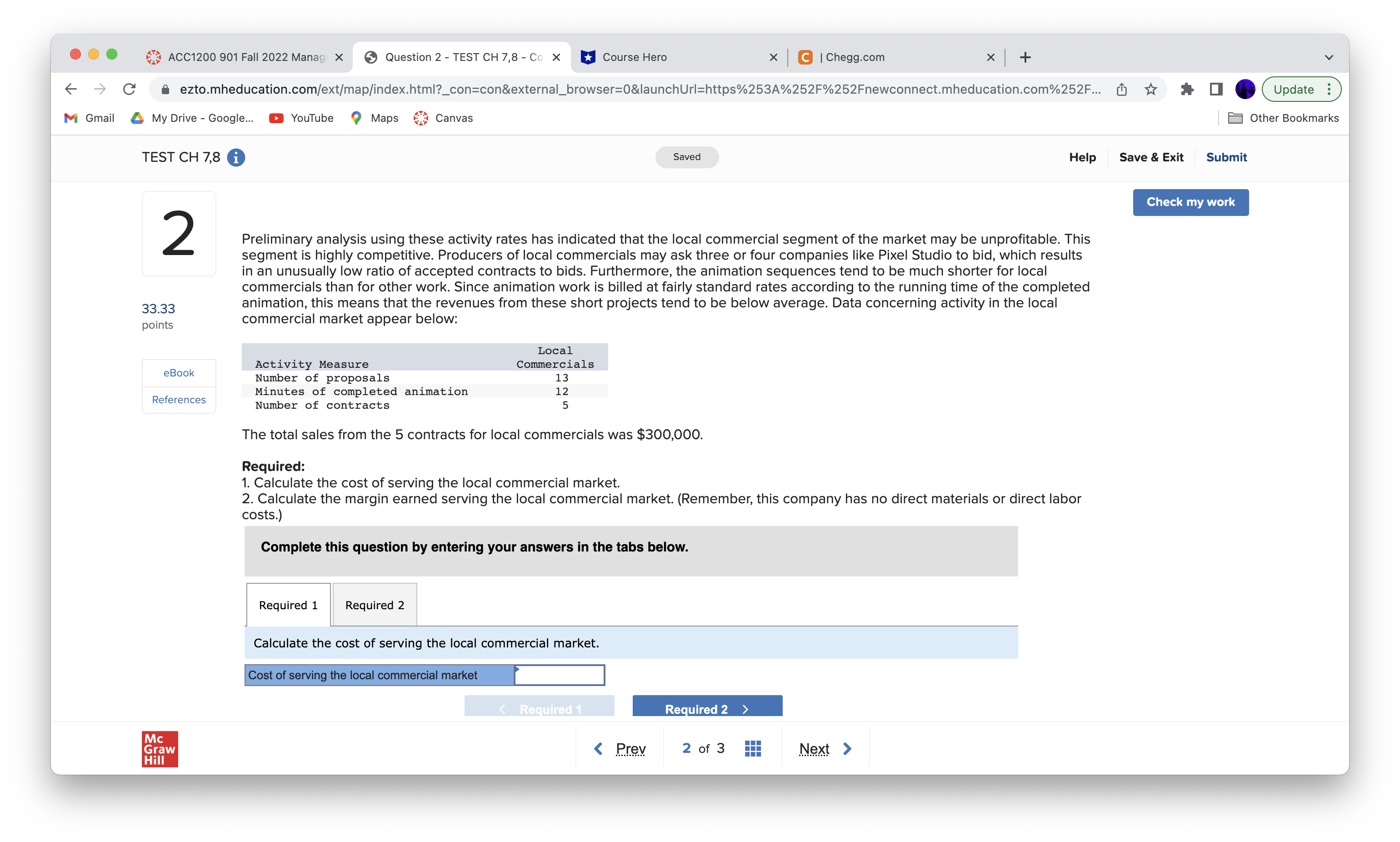 7 Maps 3\" ACC'IZOO 901 Fall 2022 Manal X G Question 2