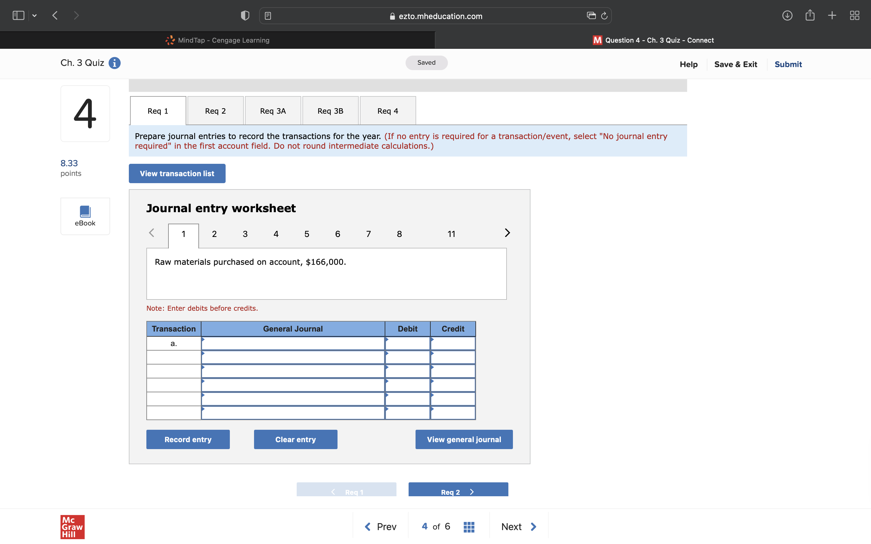Connect Ch, 3 Quiz 0 Saved Help Save& Exit Submit Gold Nest