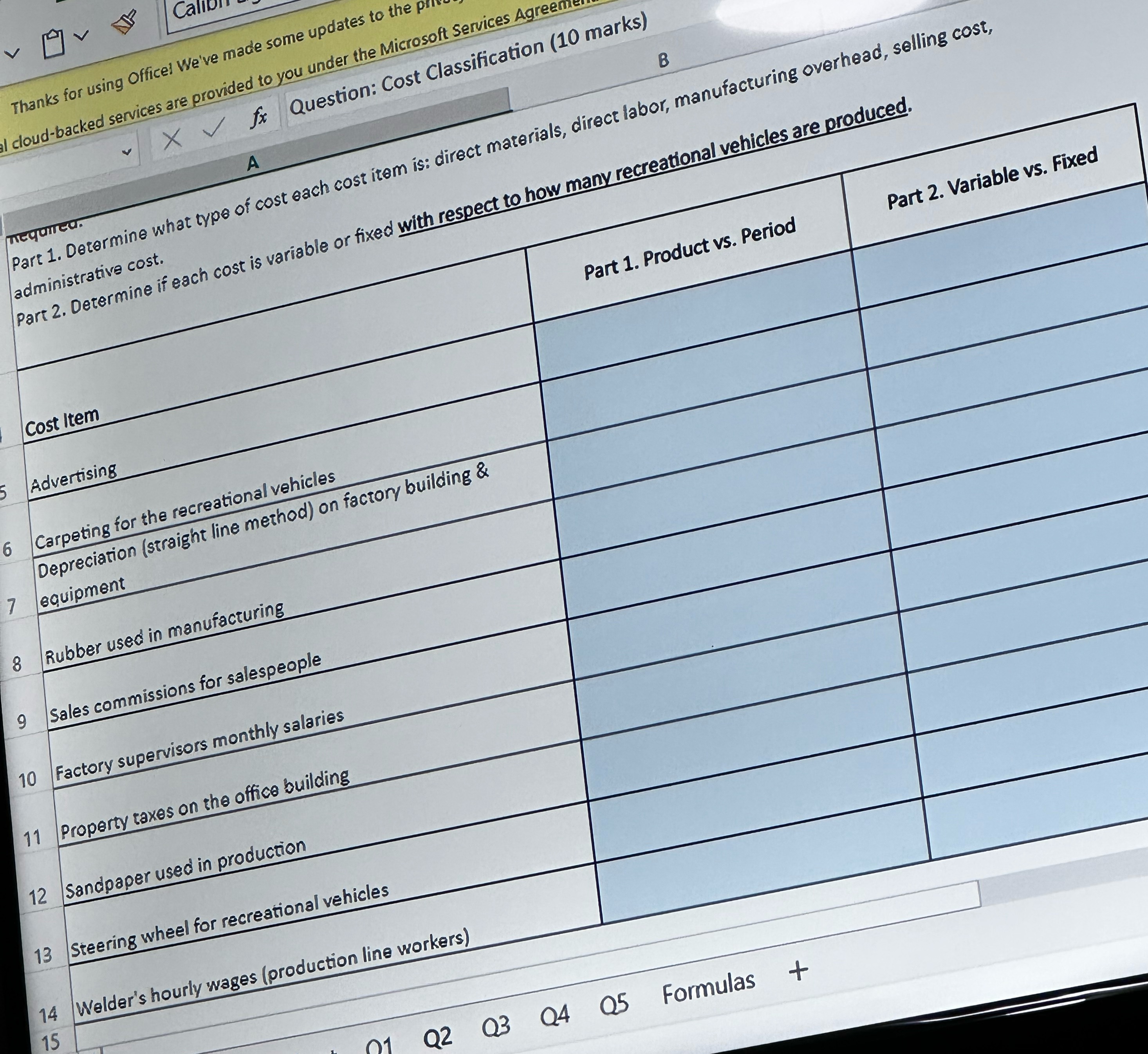 Q2 please answer asap Callo Thanks for using Officel We've made some