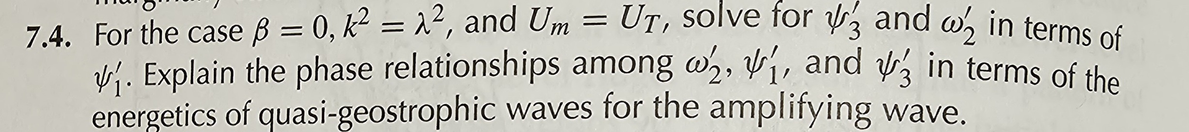  7.4. For the case B = 0, k2 = 12, and