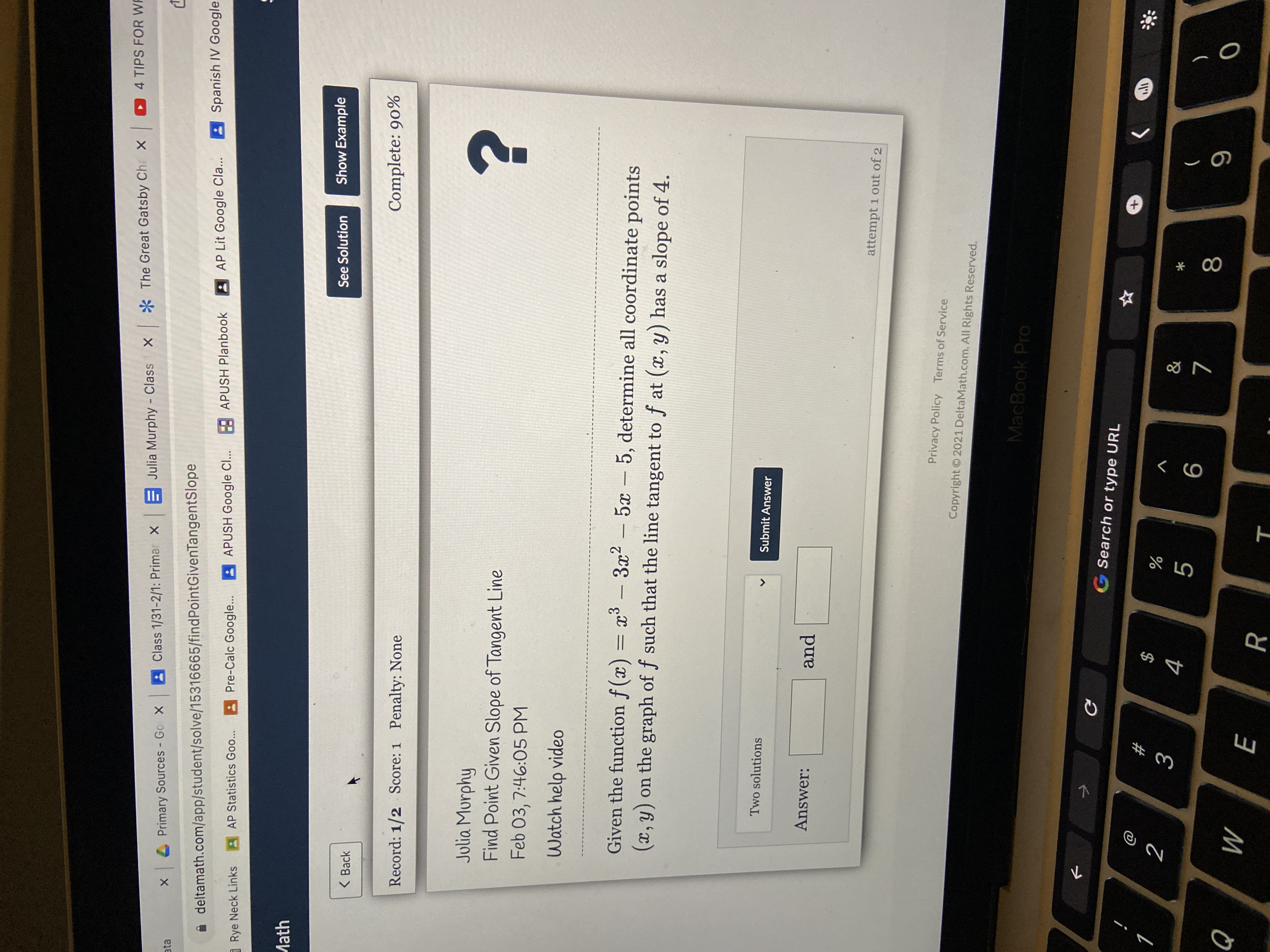  X Primary Sources - Go X 2 Class 1/31-2/1: Primar X