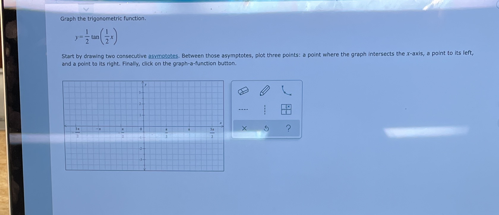 Please help me with this problem. Please plot five points, please plot