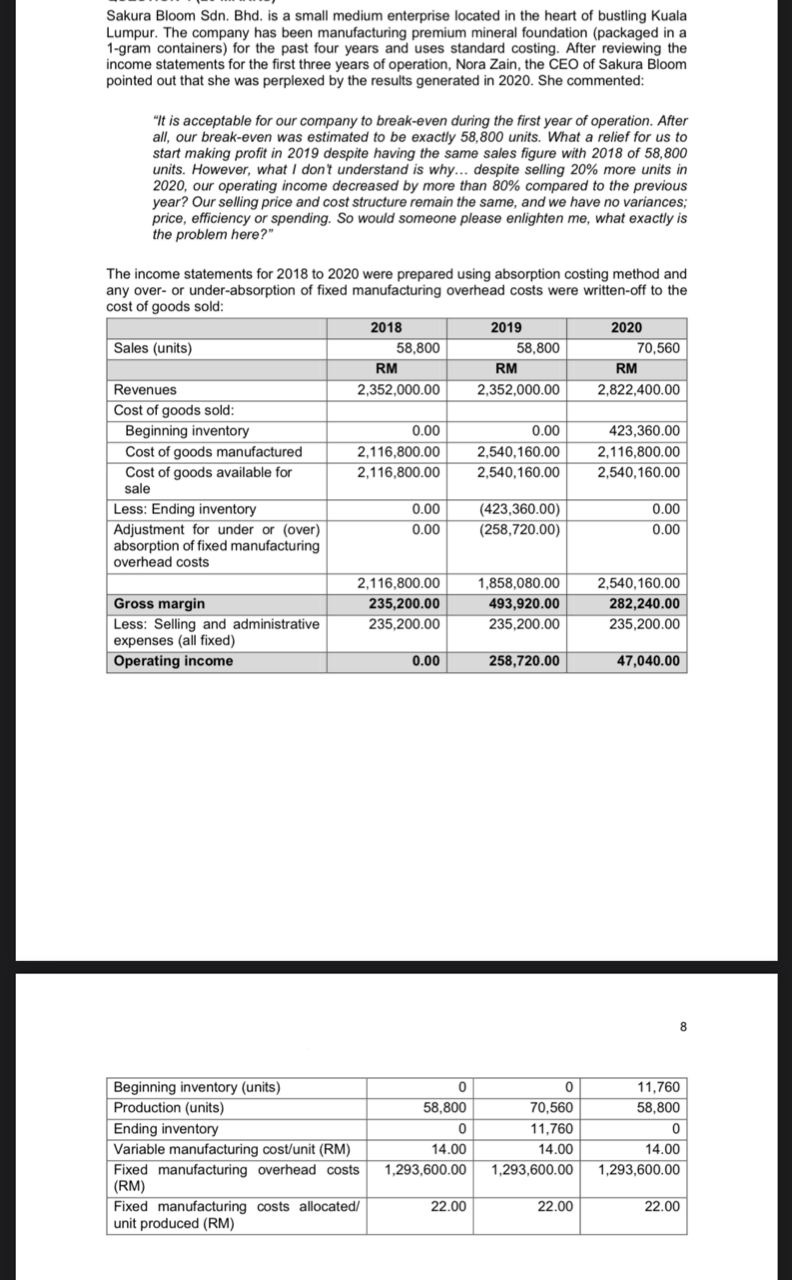  Sakura Bloom Sdn. Bhd. is a small medium enterprise located in