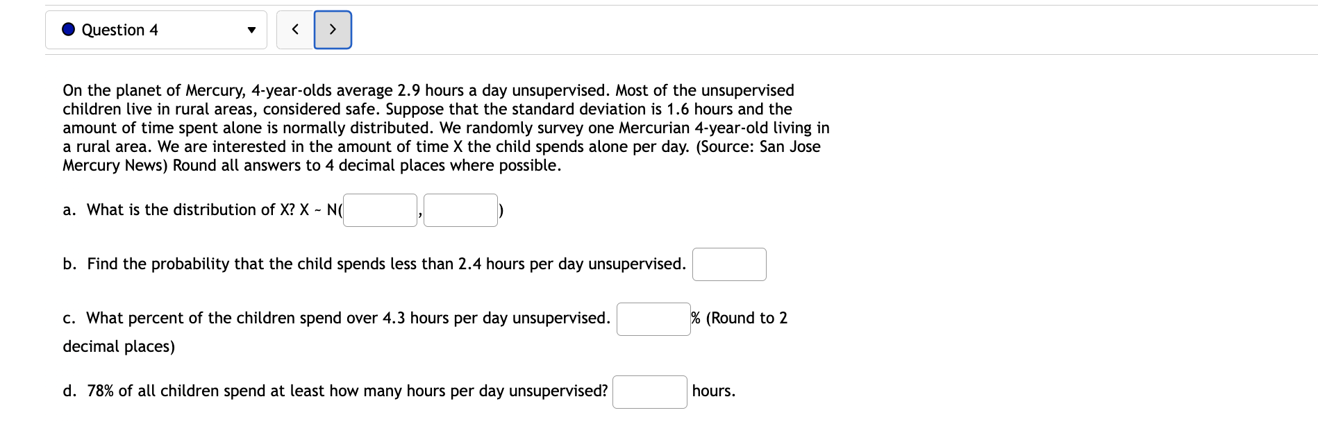 students, the height for Martian adult males is normally distributed with an