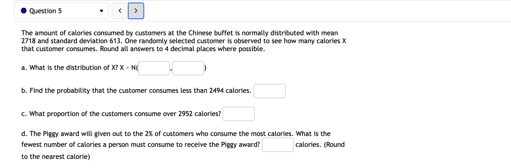 average of 67 inches and a standard deviation of 2.4 inches. Suppose