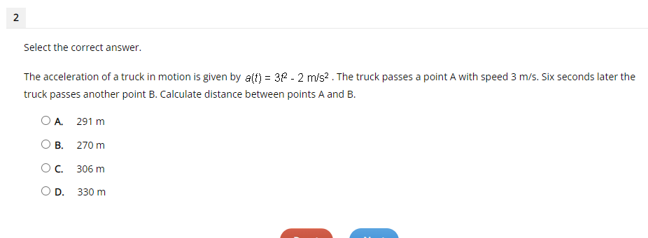 race. If the acceleration he can generate is given by, a(t )