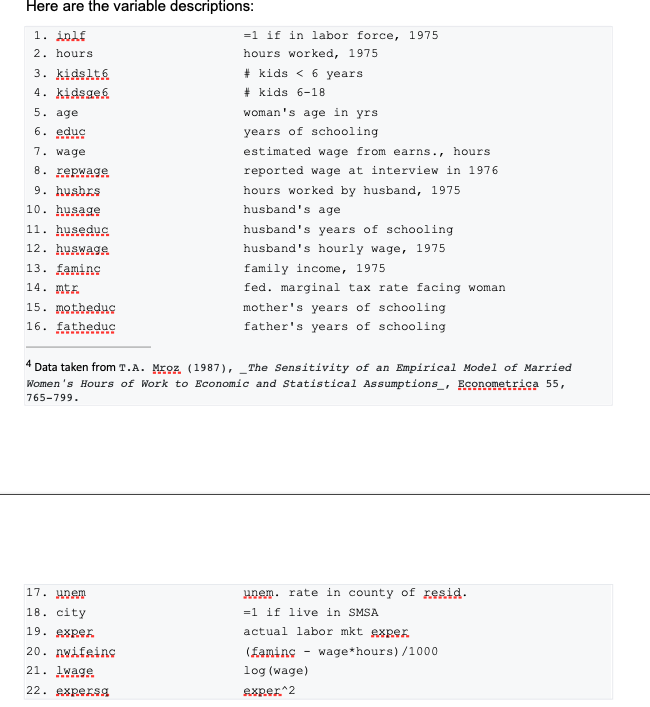 Interpret the output, and identify any issues with this model (e.g. OVB)