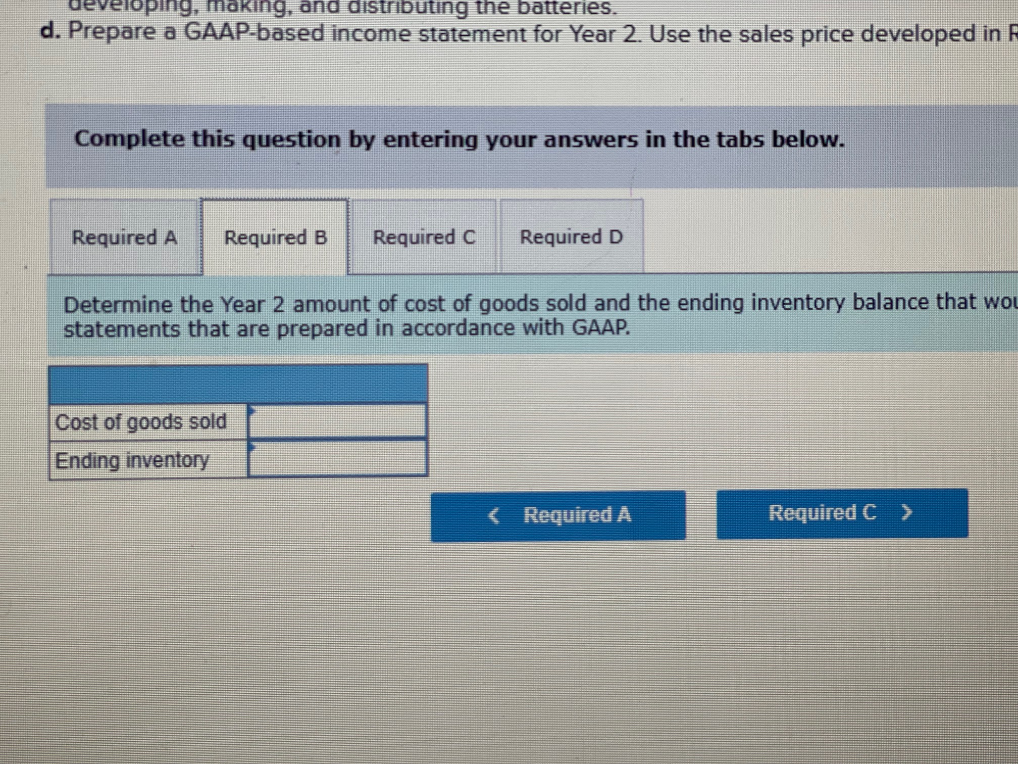 costs to create a long-life battery to use in computers. In accordance