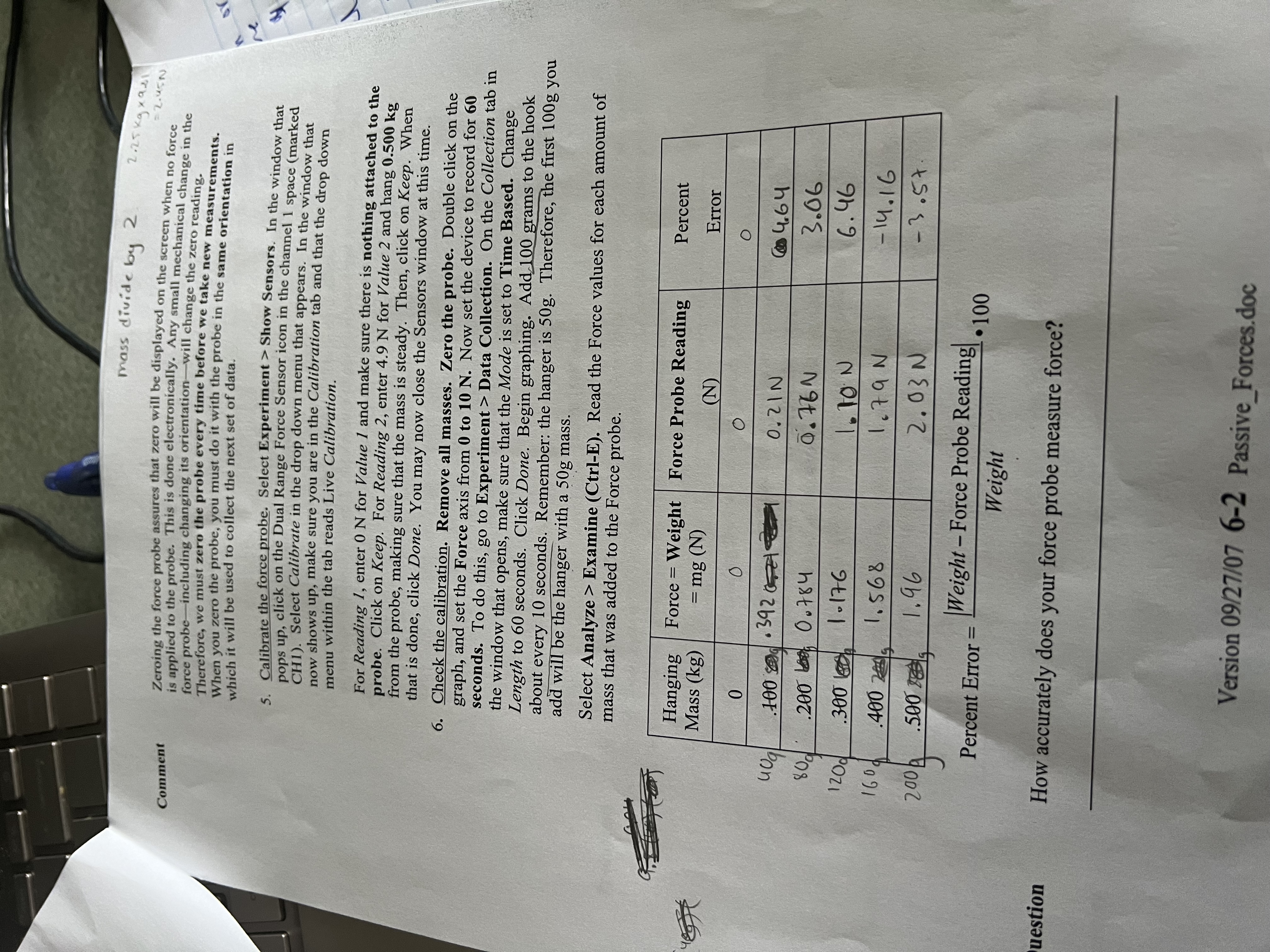 LAB 3: PASSIVE FORCES Investigation 1: Tension Forces Objectives How to use