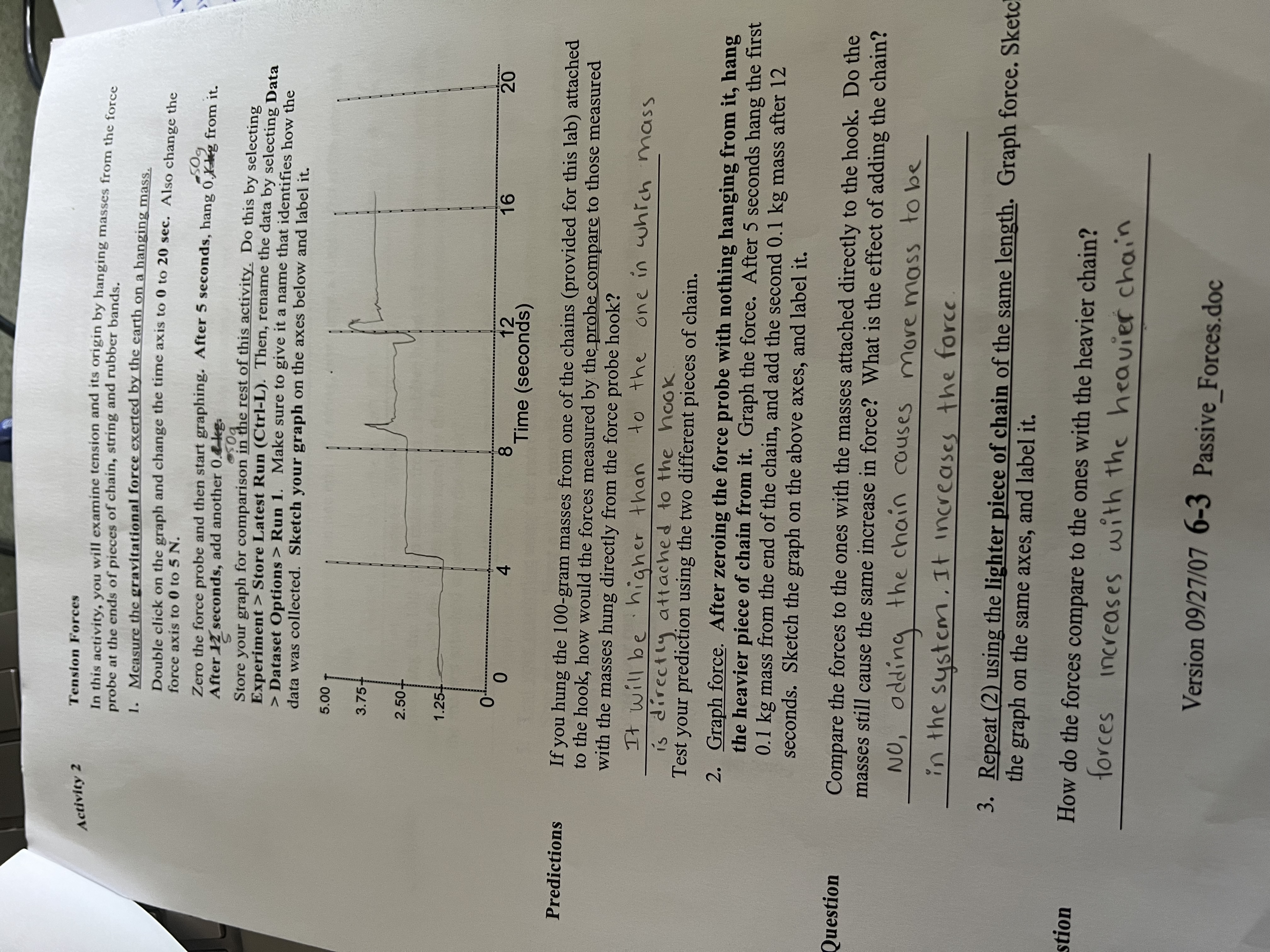 a Force Probe to measure forces How to calibrate the Force Probe