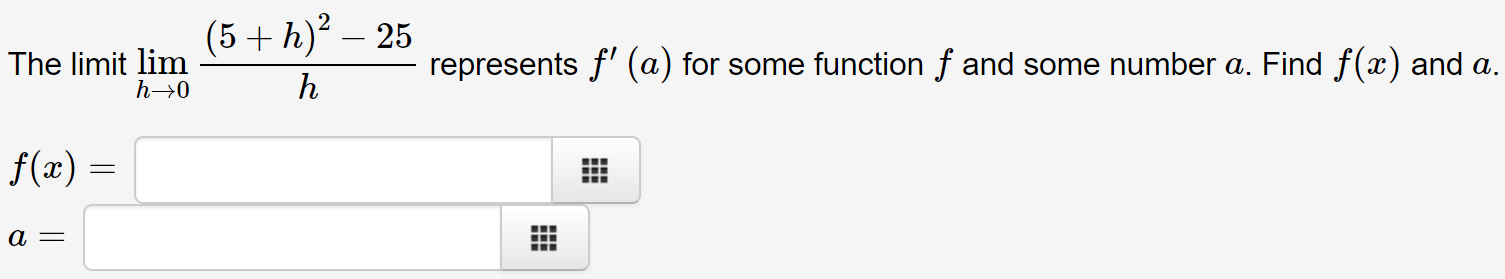 1. _ _ , (5 + h 2 25 The limit 153)