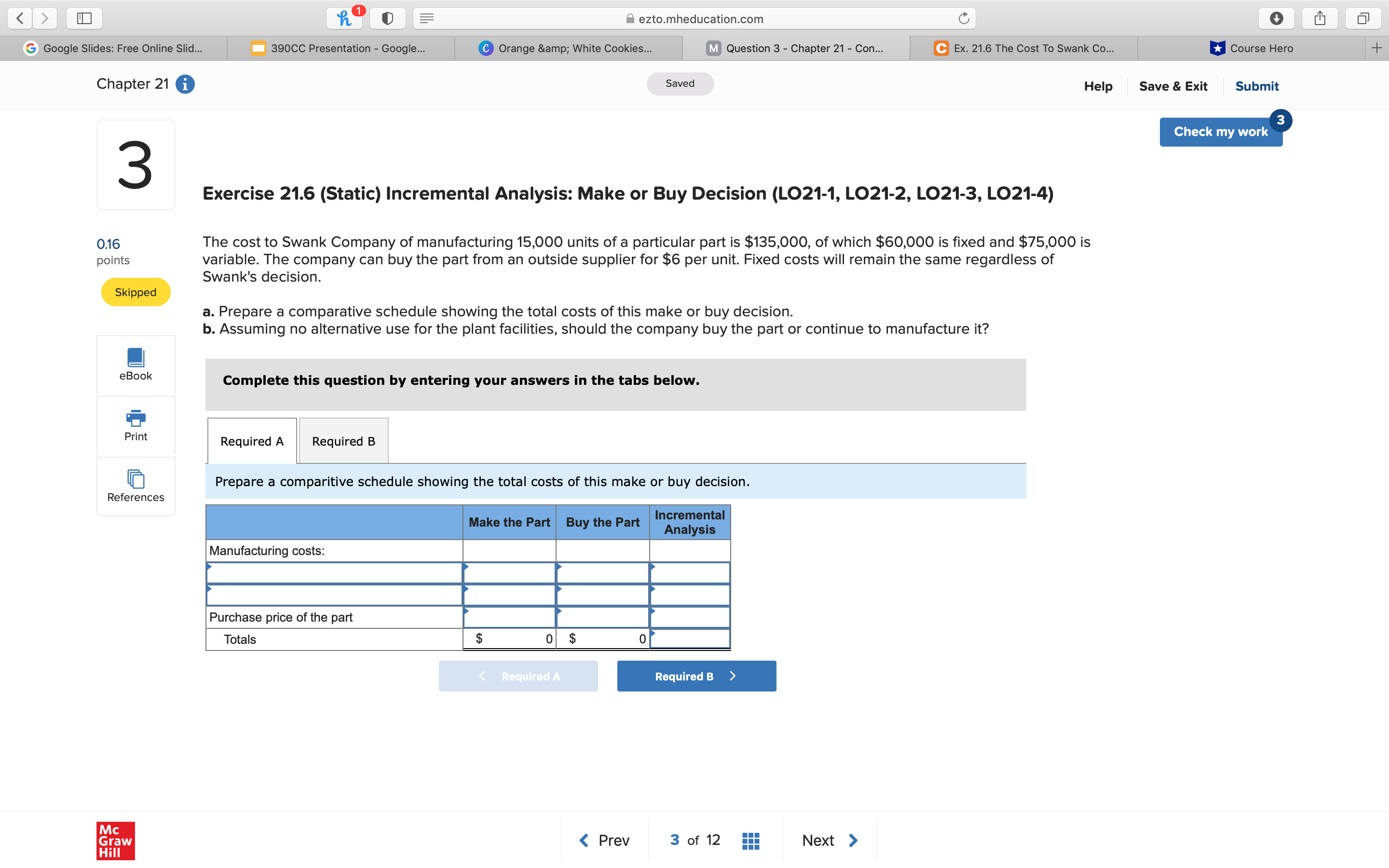  /_E eztomheducationcom Cl / o \\ l' lill Chapter21o Saved Help