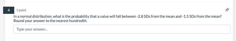 mean shortterm mean 1 point In a standard normal distribution, which ol