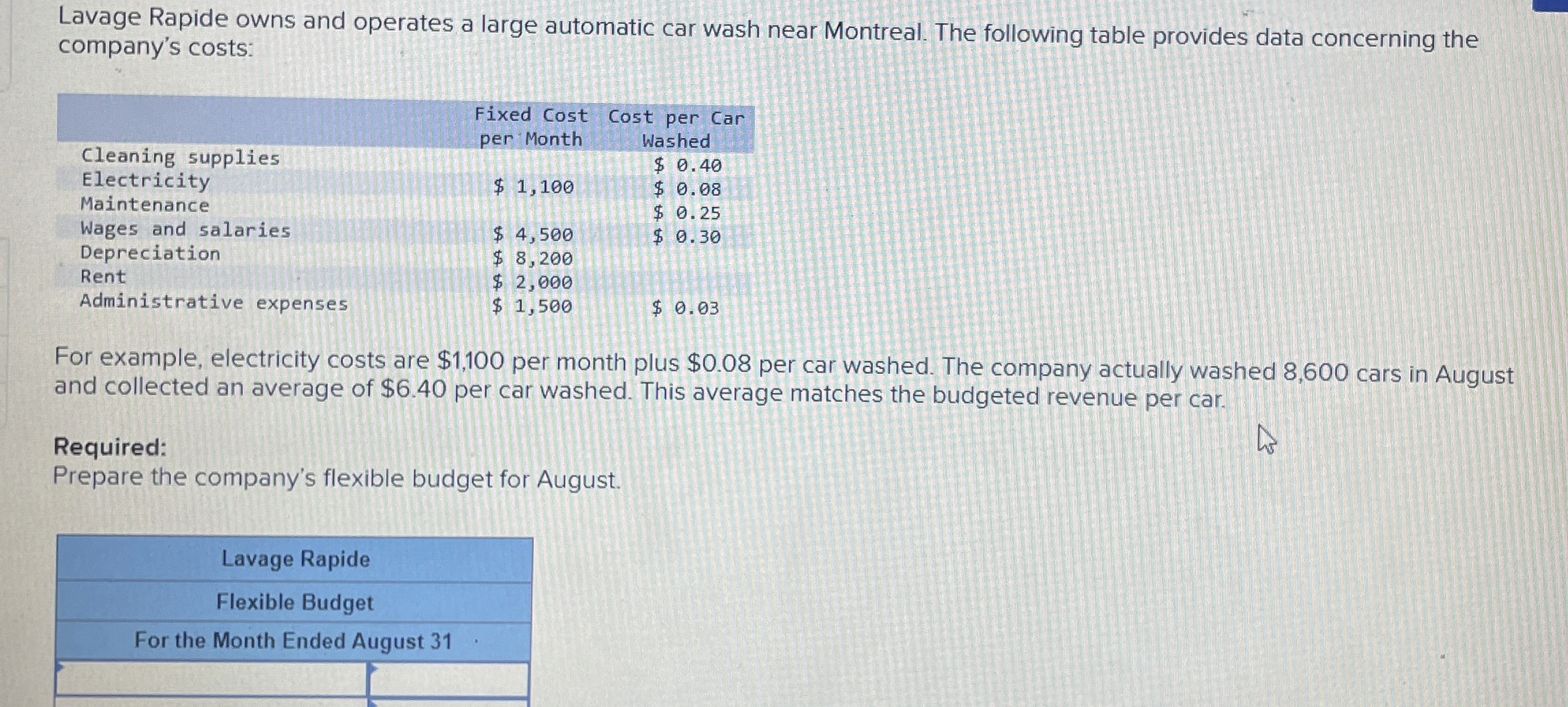 please answer with correct and detailed calculations and explanations. make sure supporting