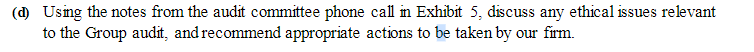 three nonexecutive directors= who form the Group audit committee. Until IanuarleZD. there