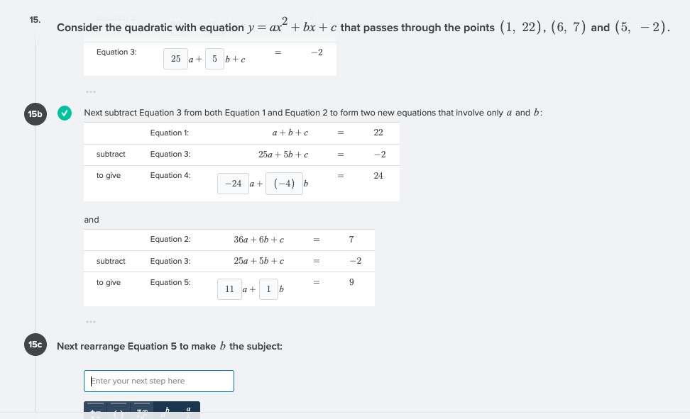 2 +z = 0 2x + 3y + 5z 0 6x +