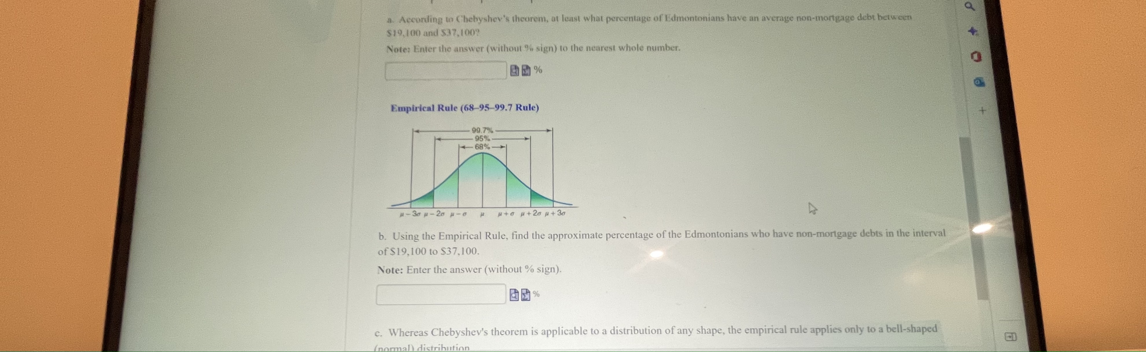 Question 10 Which of the following statements is not true about normal