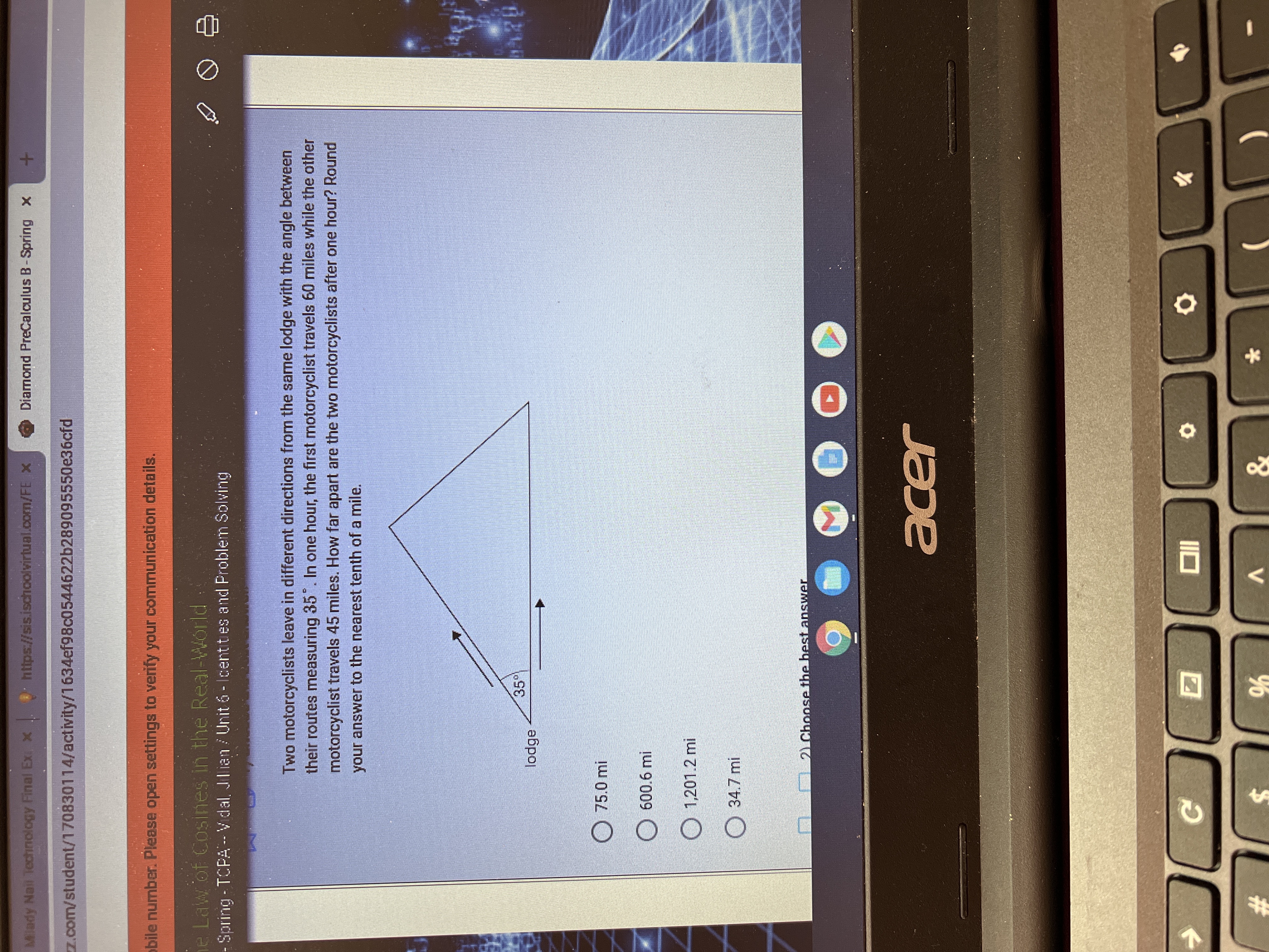  Mlady Nail Technology Final Ex x ]. https://sis.ischoolvirtual.com/FE x Diamond PreCalculus