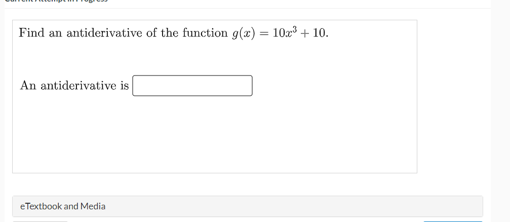 (X e 0 Current Attempt in Your answer is incorrect. Find an