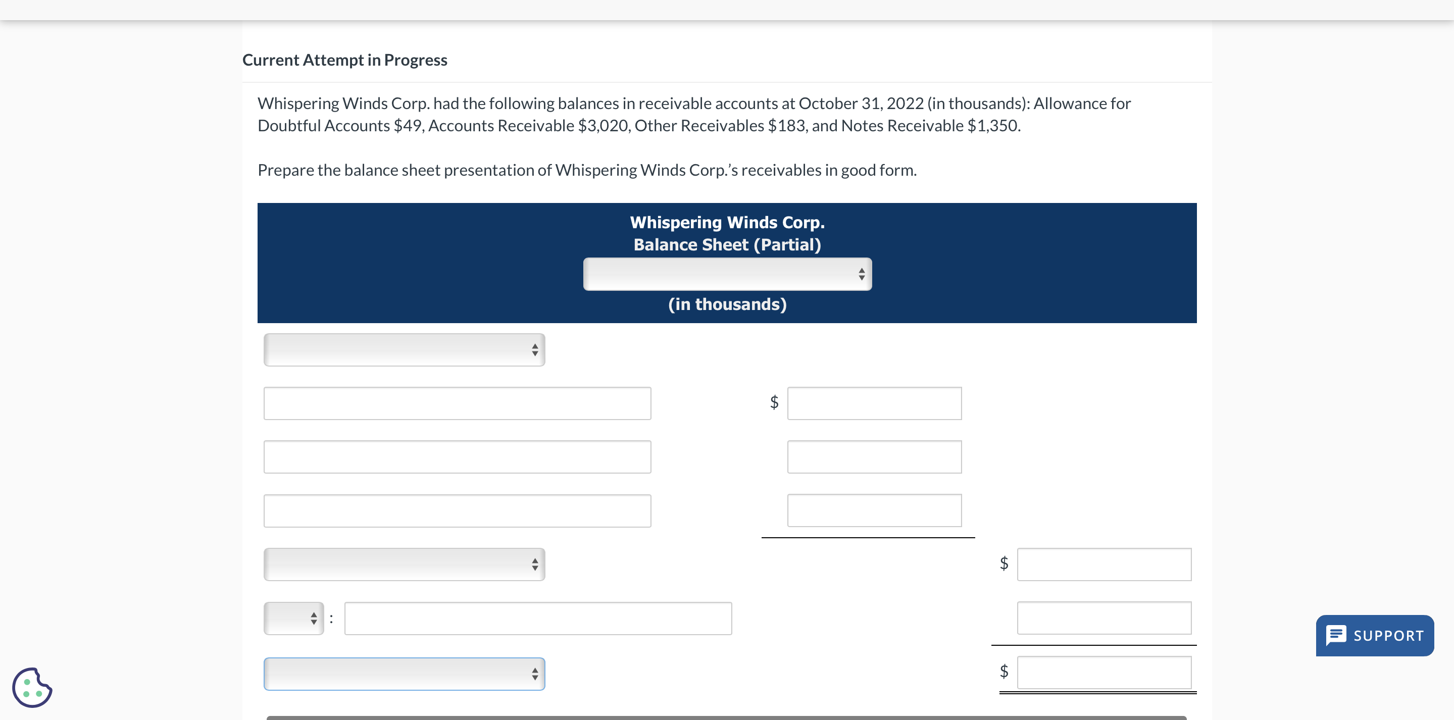 Accrued interest revenue on all notes receivable. Journalize the transactions for Ace