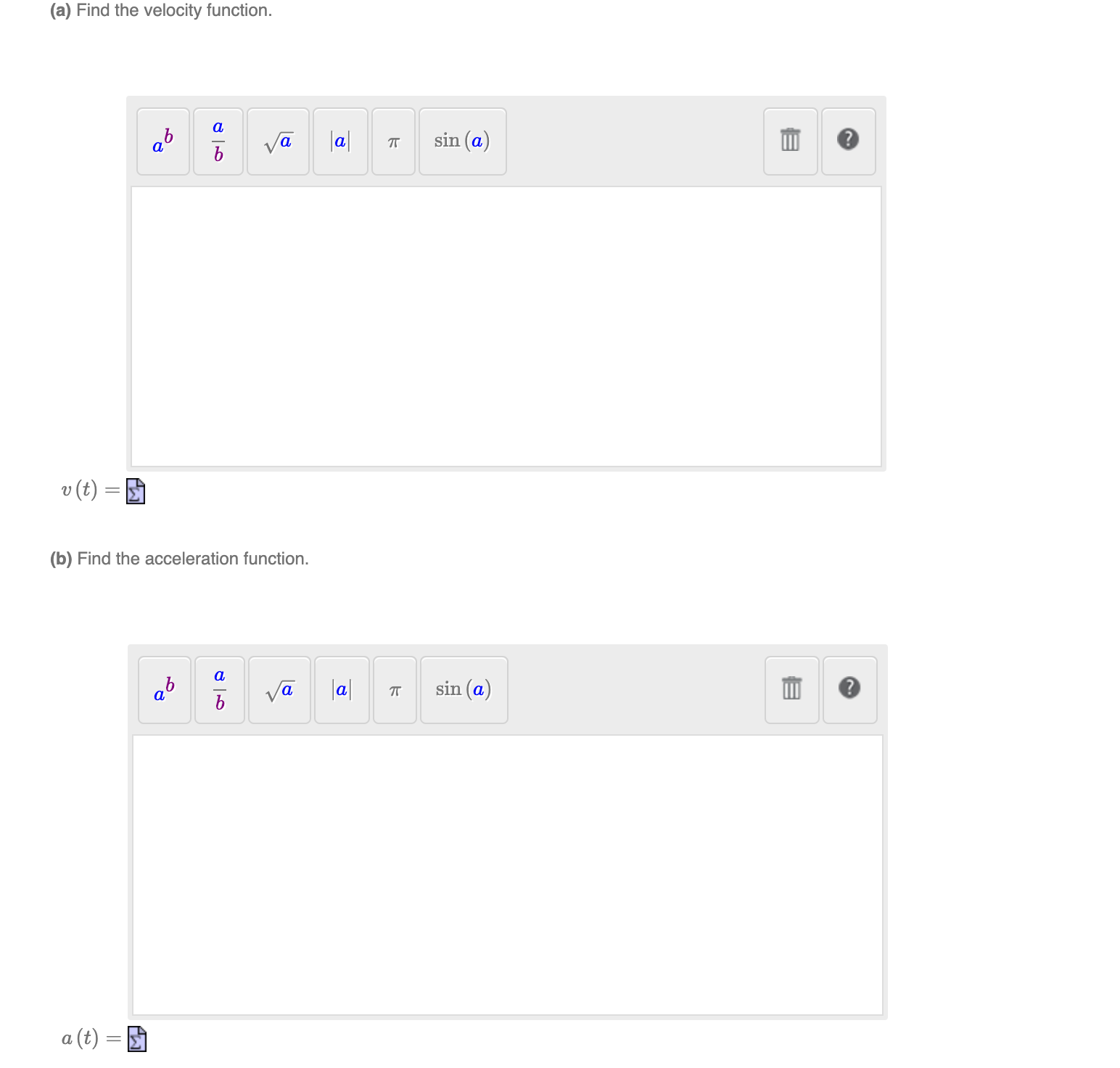 classical physics, particularly Newtonian mechanics. An important function is the position function