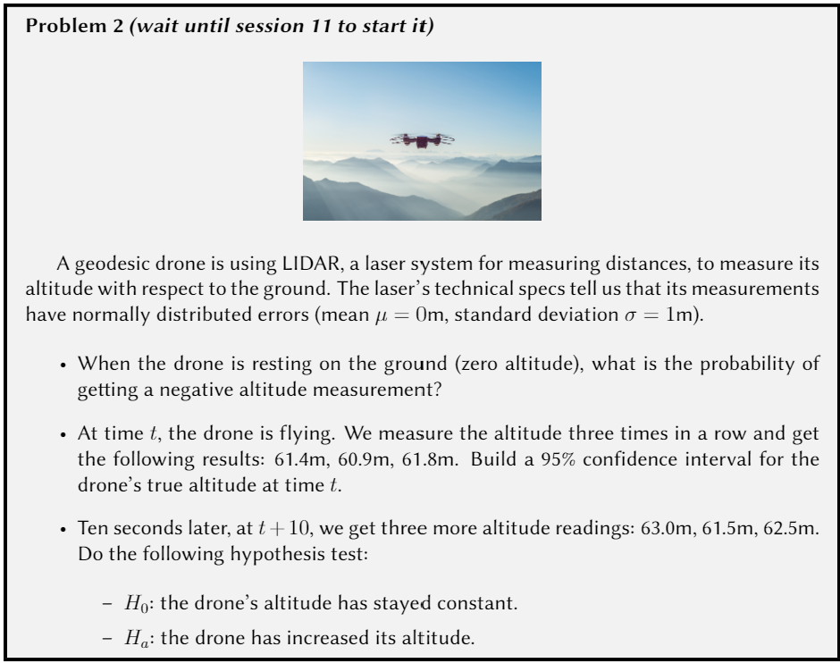  Problem 2 (wait until session 1 I to start it) A